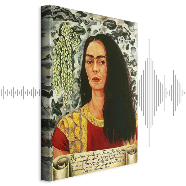 Quadro - Frida Kahlo – Self-Portrait with Loose Hair