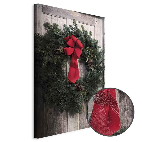Quadro - Christmas Wreath (1 Part) Vertical