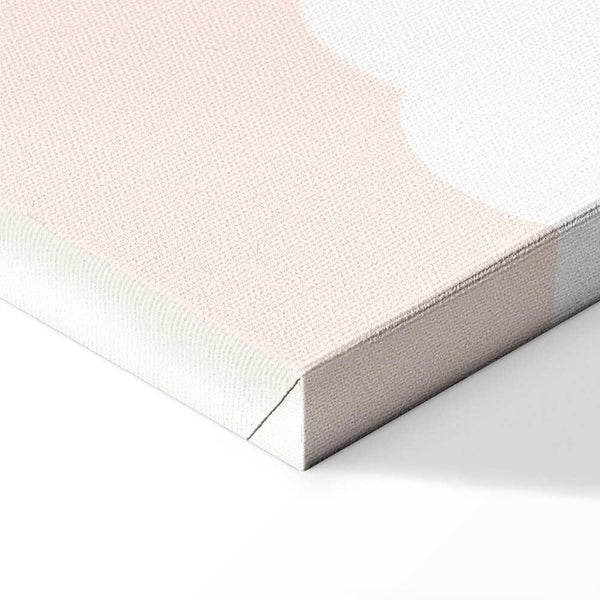 Quadro - Jumping Numbers - Numbers in a Subdued Beige-Brown Hue Among Snowflakes Stars and Clouds