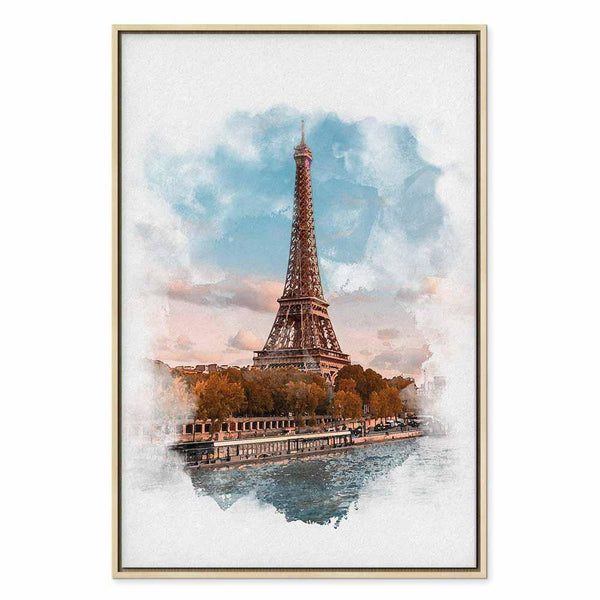 Quadro - Paris View (1 Part) Vertical