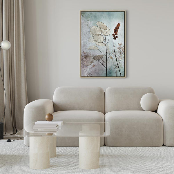 Quadro - Foggy Lunaria (1 Part) Vertical