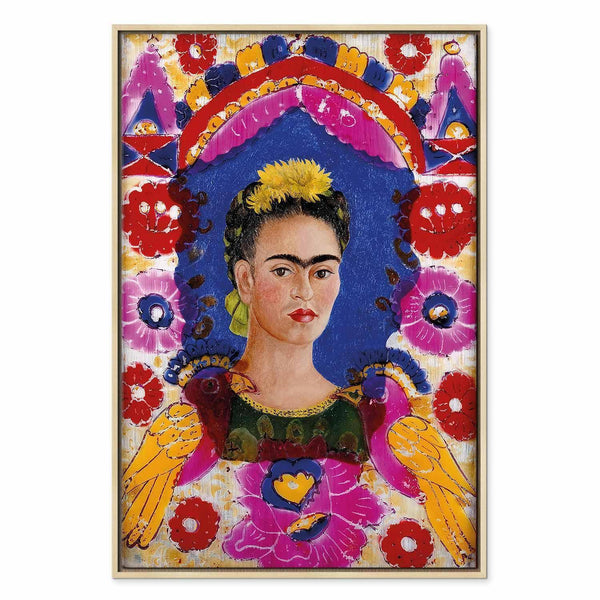 Quadro - Frida Kahlo – The Frame (Self-Portrait)