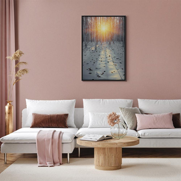 Quadro - Winter Afternoon (1 Part) Vertical