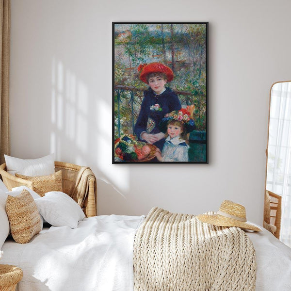 Quadro - Pierre-Auguste Renoir – Two Sisters (On the Terrace)