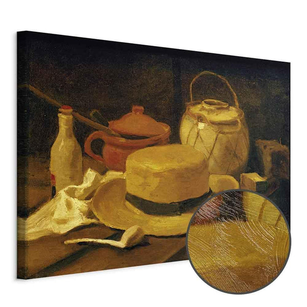 Quadro - Vincent Van Gogh – Still life with yellow straw hat