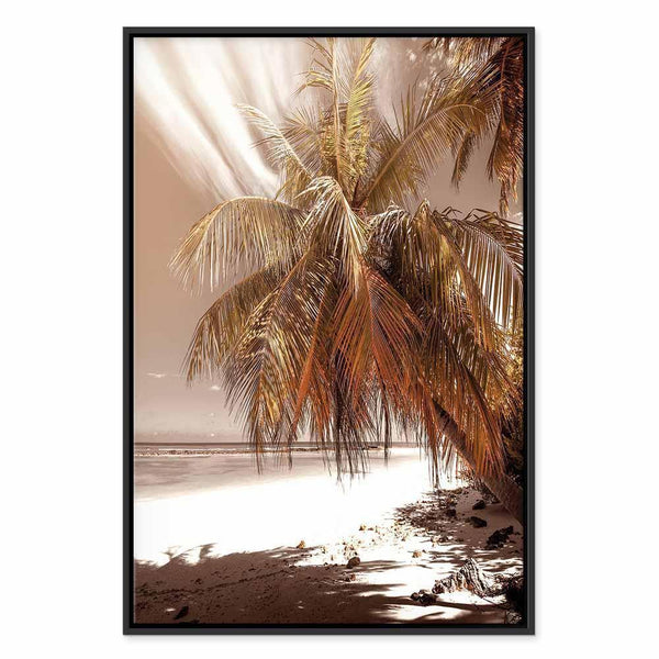 Quadro - Palm Shadow (1 Part) Vertical