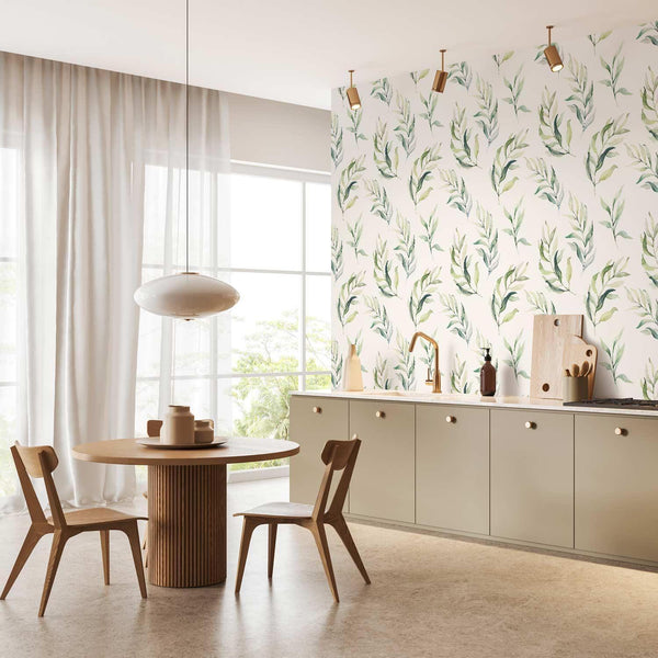 Tappezzeria murale - Dancing Green