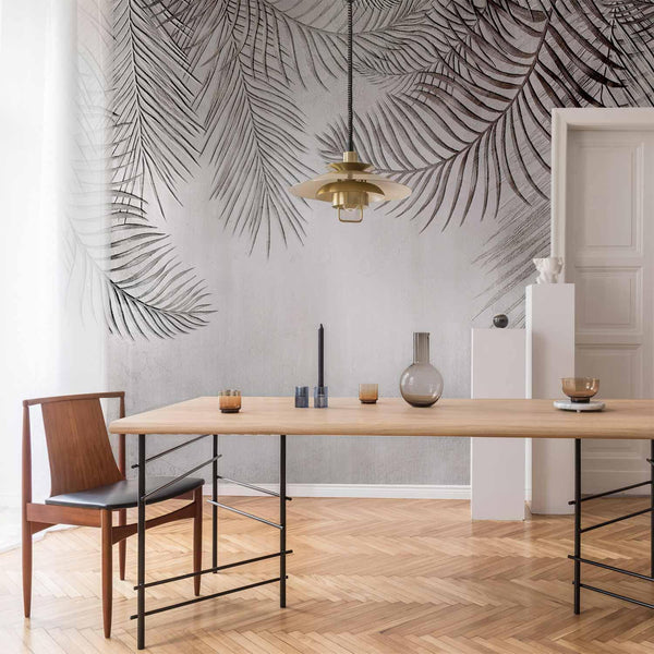 Carta da parati - Night Palm Trees