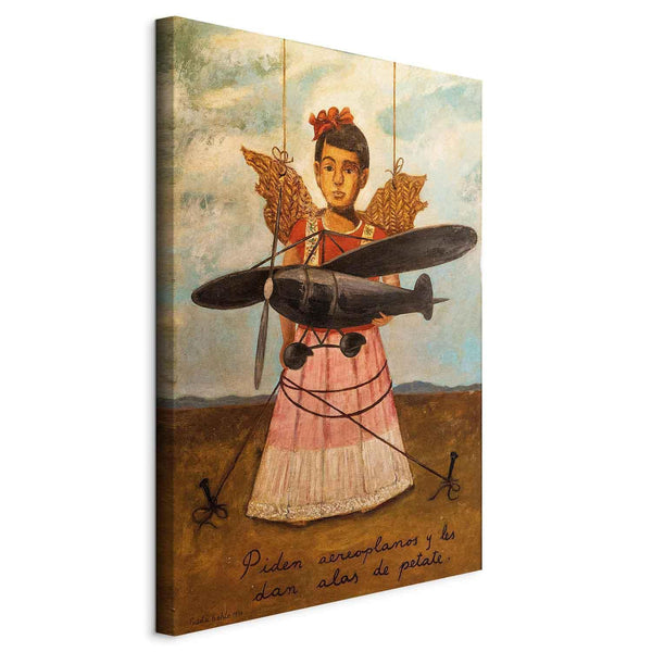 Quadro - Frida Kahlo – They Asked for Planes and Got Straw Wings