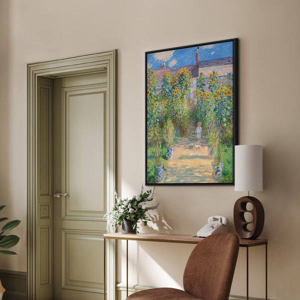 Quadro - Claude Monet – Monet’s Garden at Vétheuil