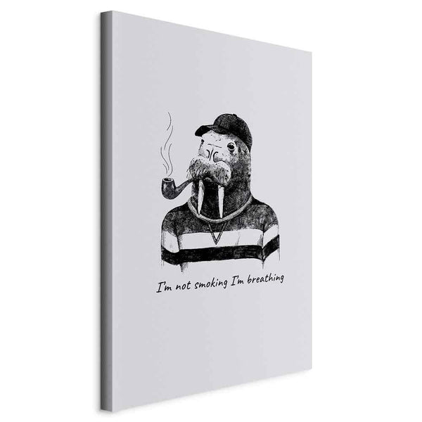 Quadro - I'm Not Smoking I'm Breathing (1 Part) Vertical