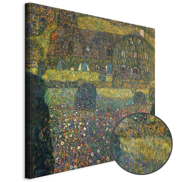 Quadro - Gustav Klimt – Country House on the Attersee Lake