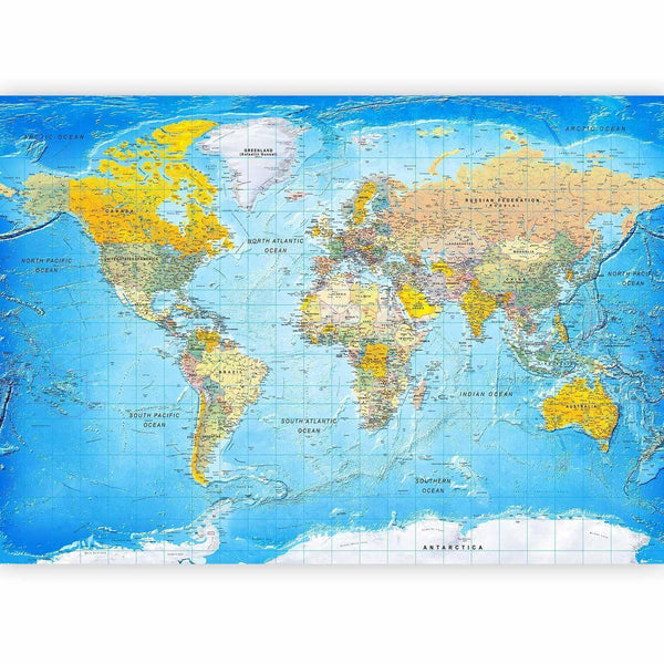 Carta da parati - World Classic Map