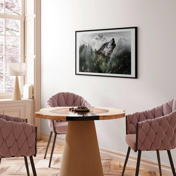 Poster - Howling Wolf