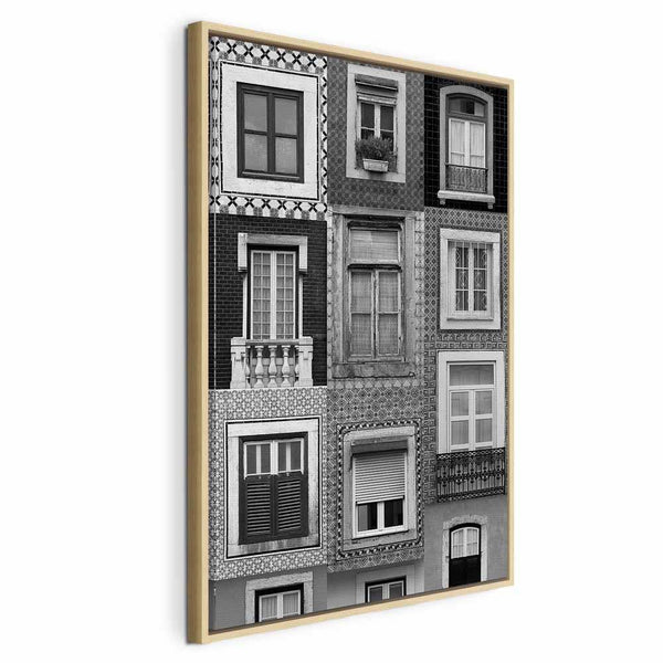 Quadro - Patterned Windows (1 Part) Vertical