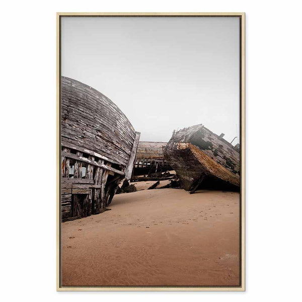 Quadro - Abandoned Cutters (1 Part) Vertical