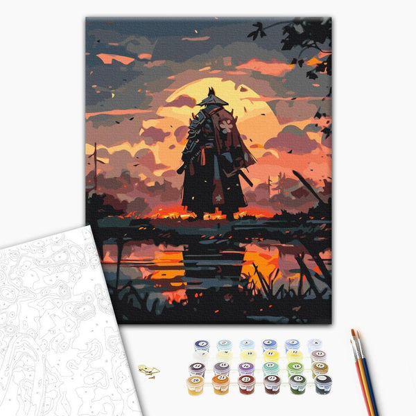 Quadro fai da te - Samurai mission