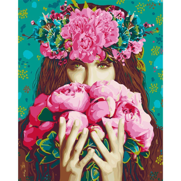 Quadro fai da te - Green-Eyed Woman