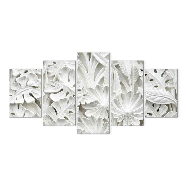 Quadro - Alabaster Garden (5 Parts) Wide