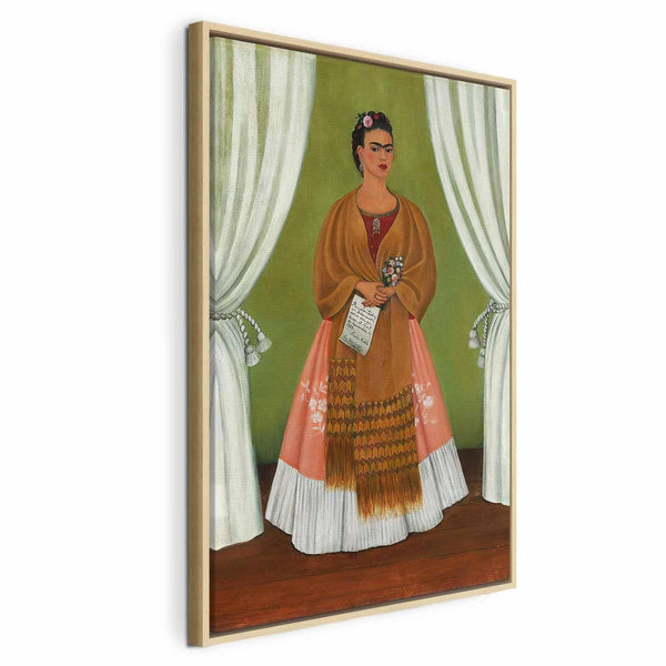 Quadro - Frida Kahlo – Self-Portrait Dedicated to Leon Trotsky