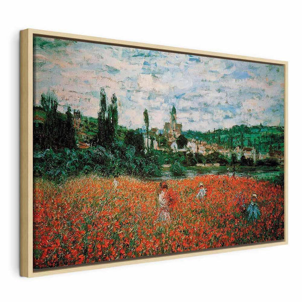 Quadro - Claude Monet – Poppy Field near Vétheuil