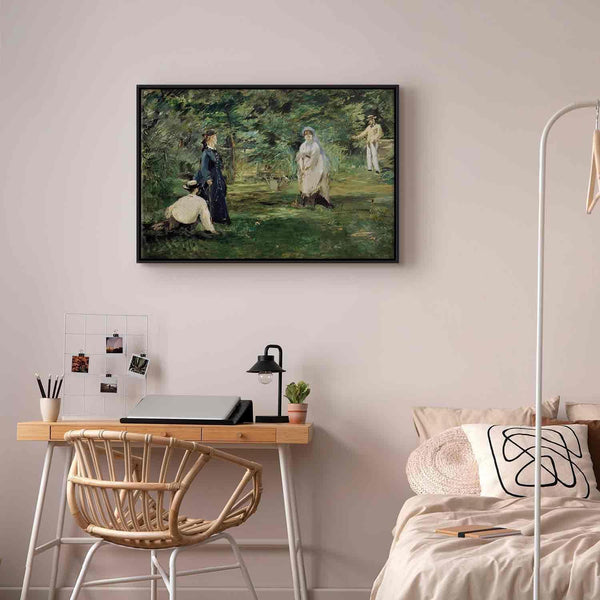 Quadro - Edouard Manet – The Croquet Party in Paris