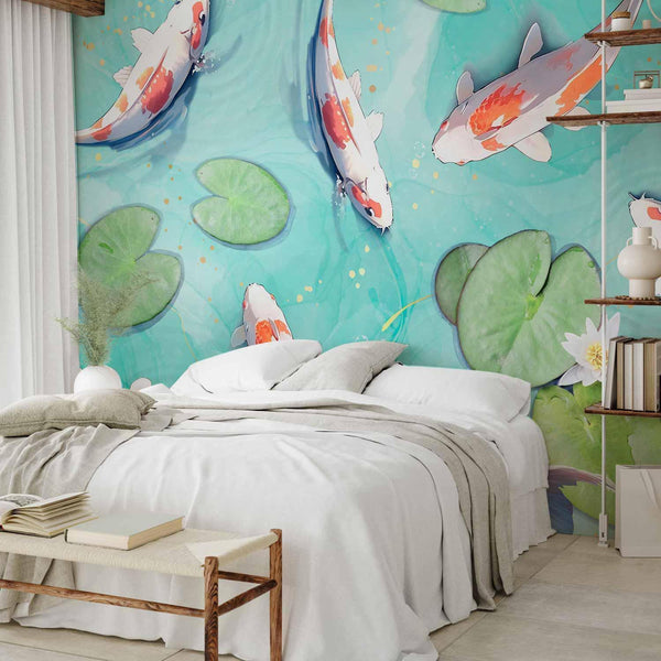 Carta da parati - Pond in Japan