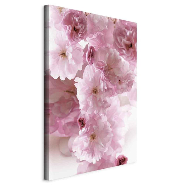 Quadro - Flowery Glamour (1-part) - Flower Petals in Shades of Pink