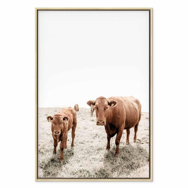 Quadro - Mother and Calf (1 Part) Vertical