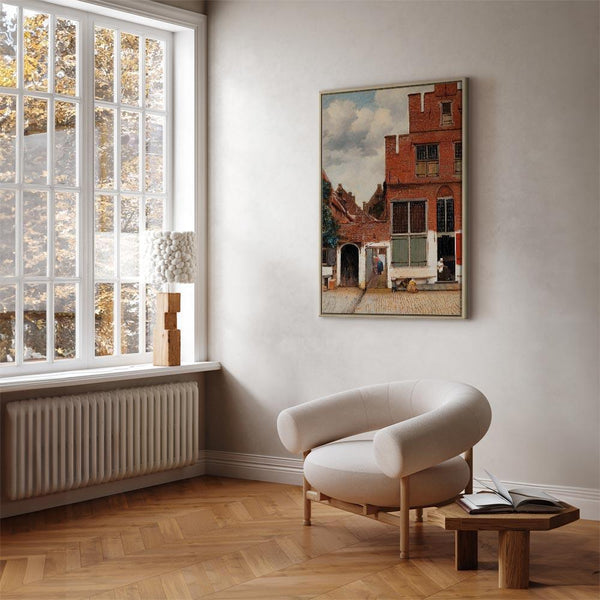 Quadro - Jan Vermeer – The Little Street