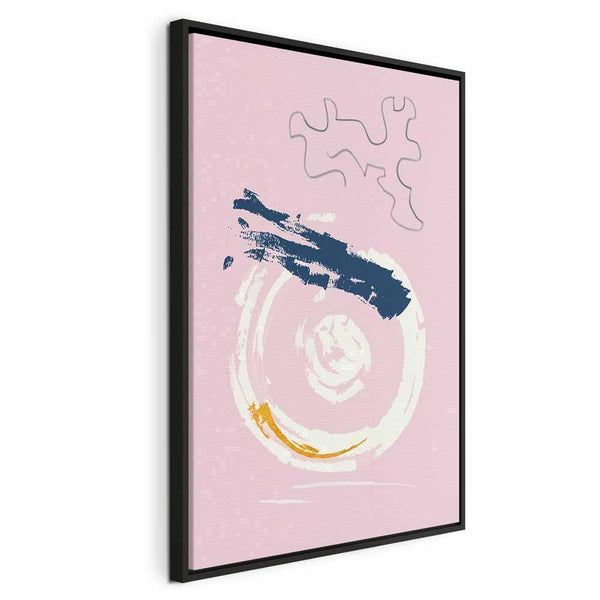 Quadro - Pink Accent (1 Part) Vertical