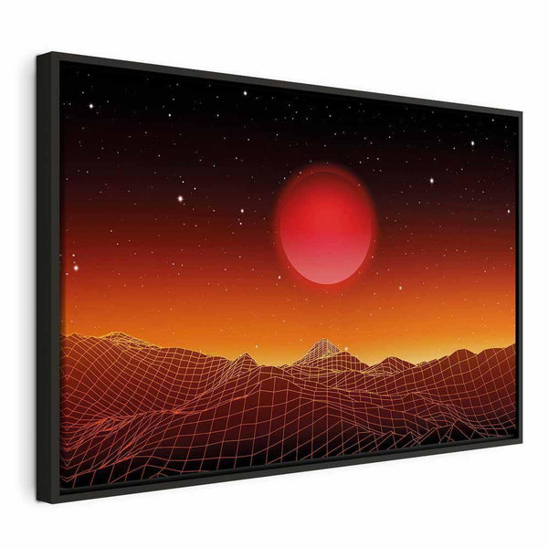 Quadro - Futuristic landscape (1 Part) Wide
