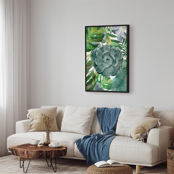 Quadro - Tropical Flora (1 Part) Vertical