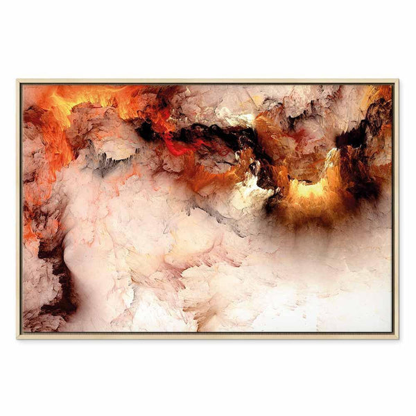 Quadro - Volcanic Abstraction (1 Part) Wide
