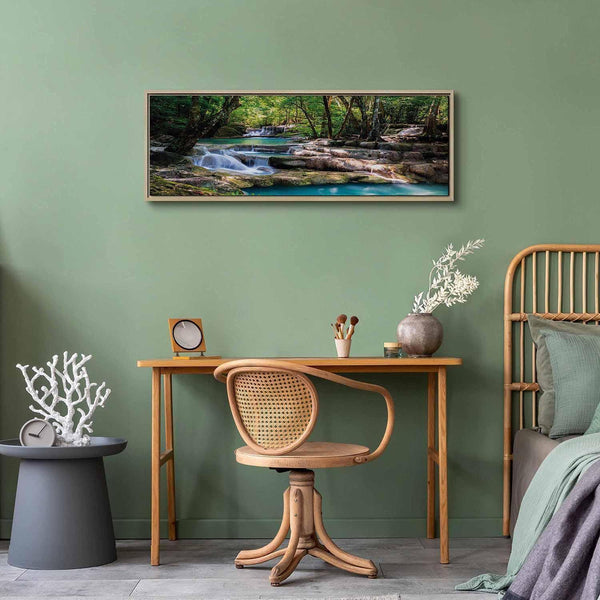 Quadro - Nature: Forest Waterfall