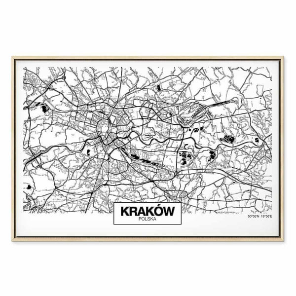 Quadro - City Plan: Krakow (1 Part) Wide