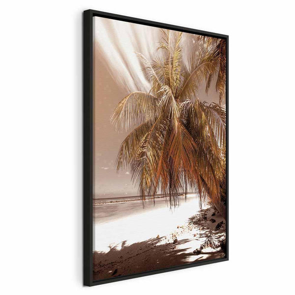 Quadro - Palm Shadow (1 Part) Vertical