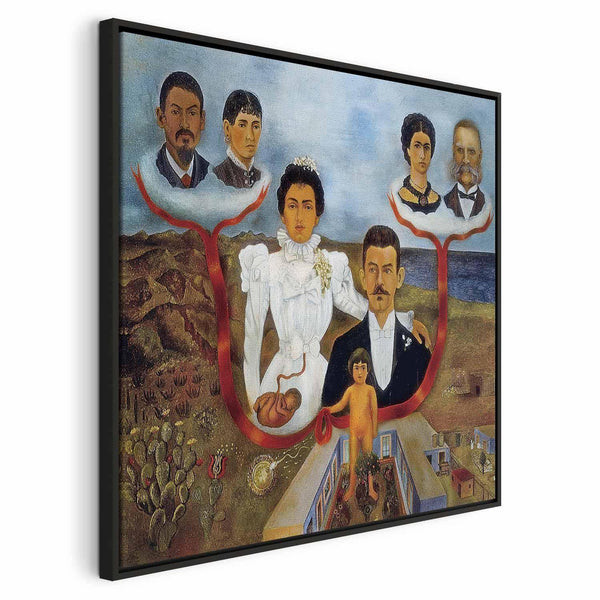 Quadro - Frida Kahlo – My Grandparents, My Parents and I