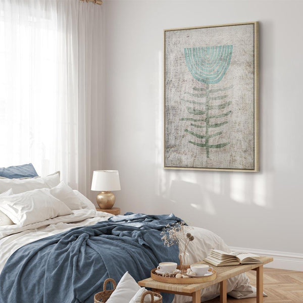 Quadro - Blue Lily (1 Part) Vertical