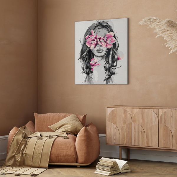 Quadro fai da te - Flowers On Eyes