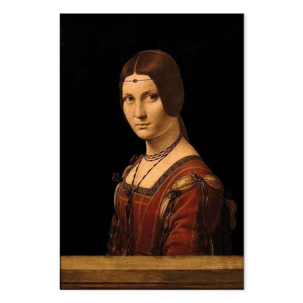 Quadro - Leonardo da Vinci – Beautiful Ferronière