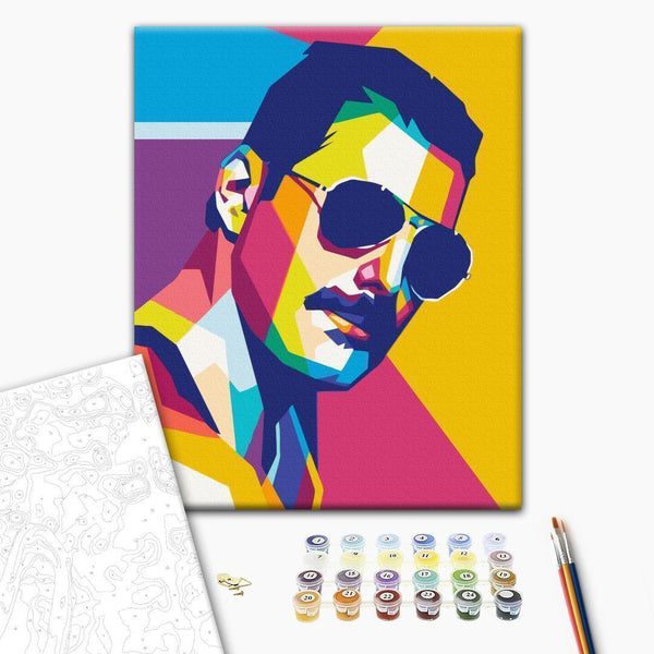 Quadro fai da te - Colourful Freddie