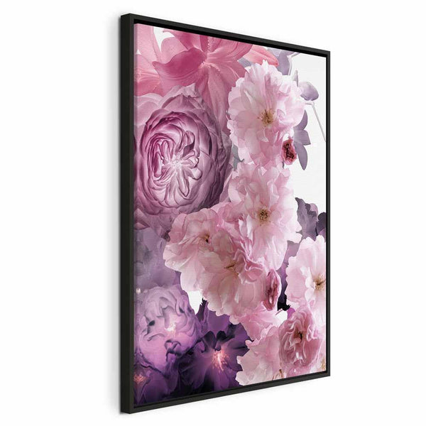 Quadro - Garden of Floral Scents (1-part) - Nature in Shades of Pink