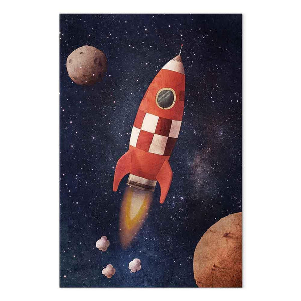 Quadro - Into the Unknown by Rocket (1 Part) Vertical