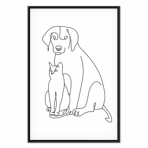 Quadro - Best Friends (1 Part) Vertical