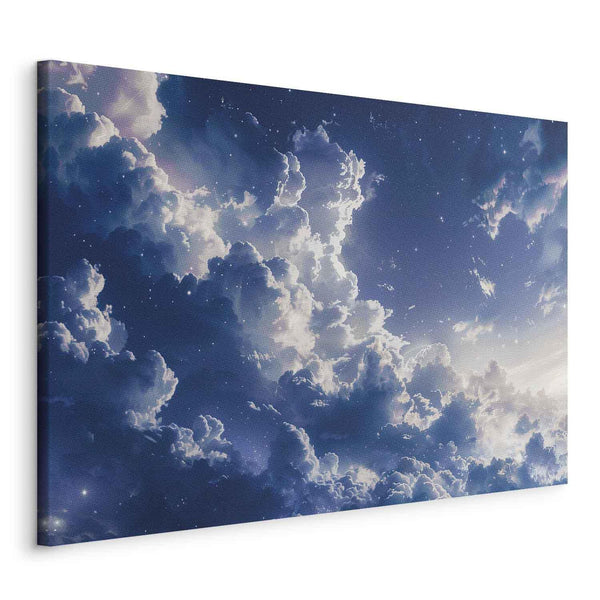 Quadro - Starry Clouds and Delicate Light Over a Corner of the Sky
