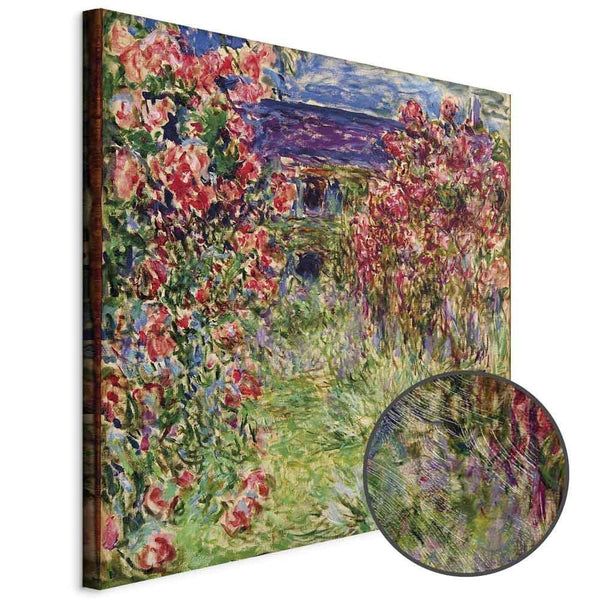 Quadro - Claude Monet – La maison dans les roses