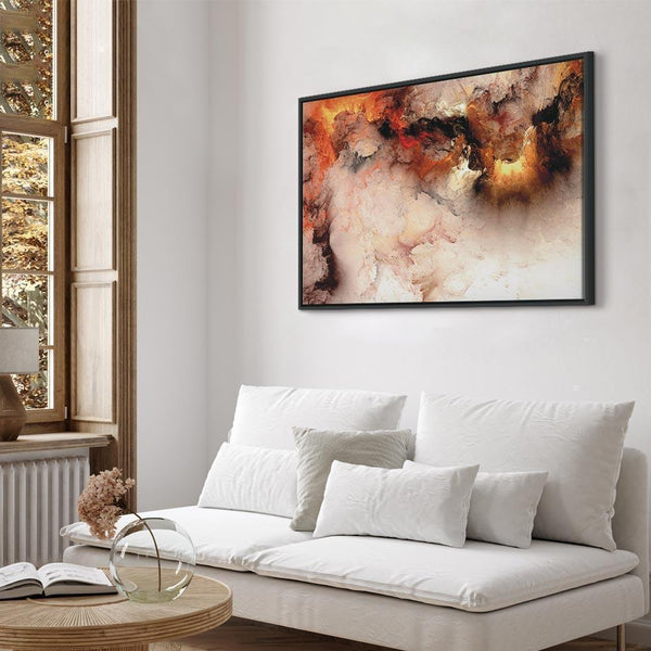 Quadro - Volcanic Abstraction (1 Part) Wide