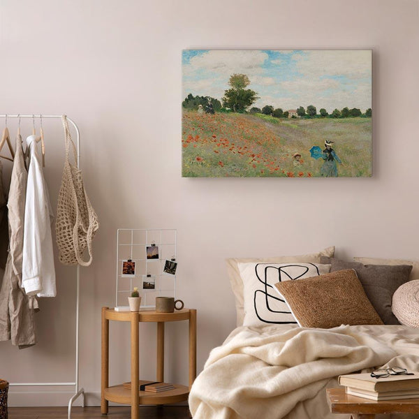 Quadro - Claude Monet – Poppy Field near Argenteuil