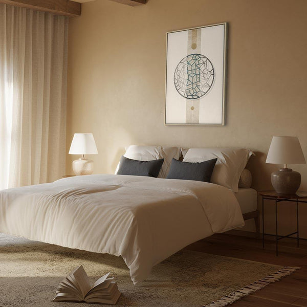 Quadro - Circle with Artistic Details (1-part) - Abstract Shape